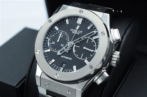 hublot classic fusion gebraucht chronograph|hublot classic fusion original.